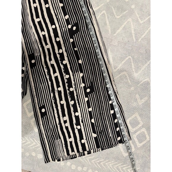 Anthropologie Elevenses Lightweight Black & White Pants Size Small - Picture 9 of 10